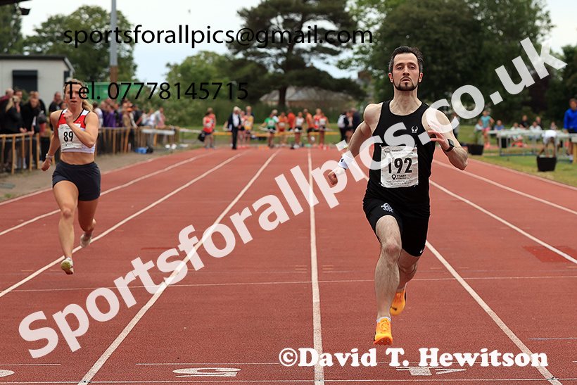 The 100 metres, 2025 NEGP No 3, Monkton. Photo: David T. Hewitson/Sports for All Pics